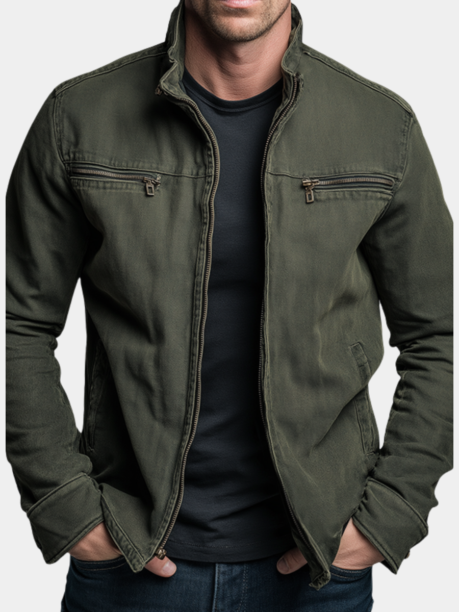 Octavian | Casual Cotton Jacket for Men