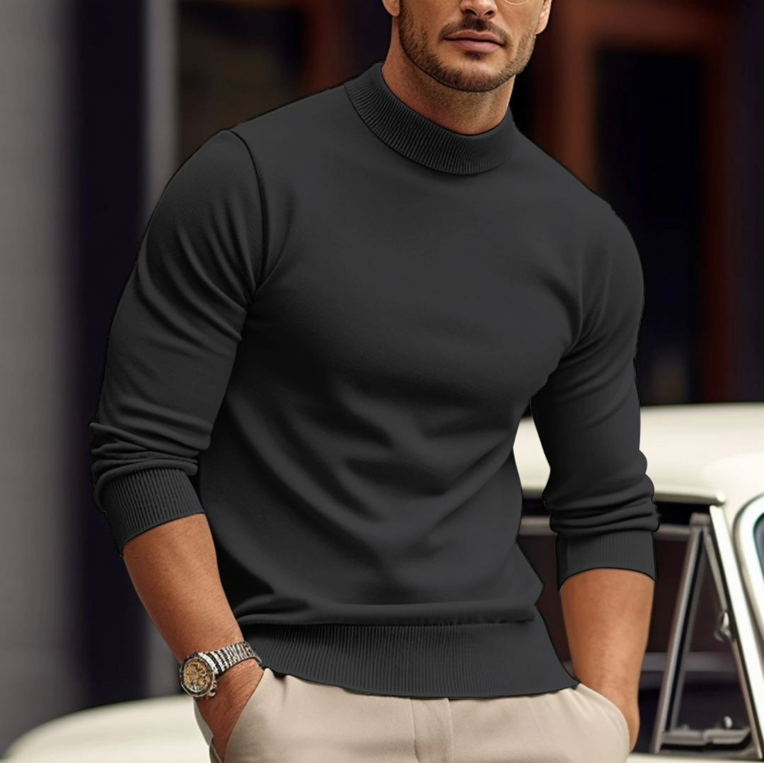 Jonah | Soft Regular-Fit Turtleneck Sweater for Men