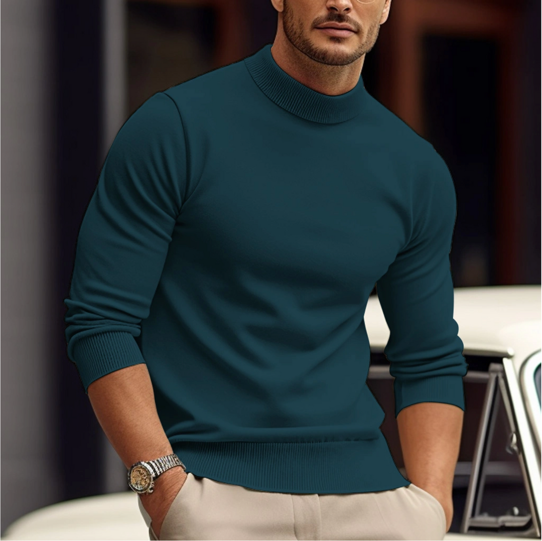 Jonah | Soft Regular-Fit Turtleneck Sweater for Men