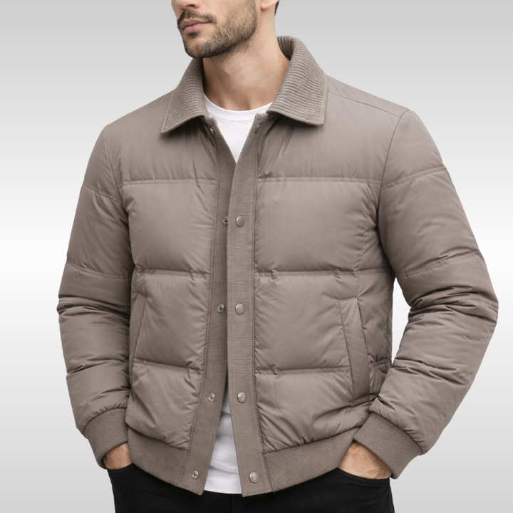 Horatio | Confident Quilted Puffer Jacket for Men