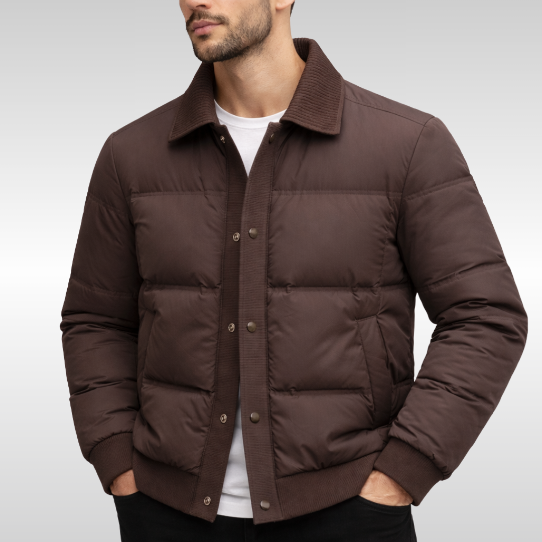 Horatio | Confident Quilted Puffer Jacket for Men