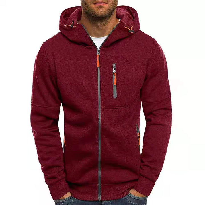 Cato | Sporty Hooded Gilet with Multi-Pocket Detail for Men