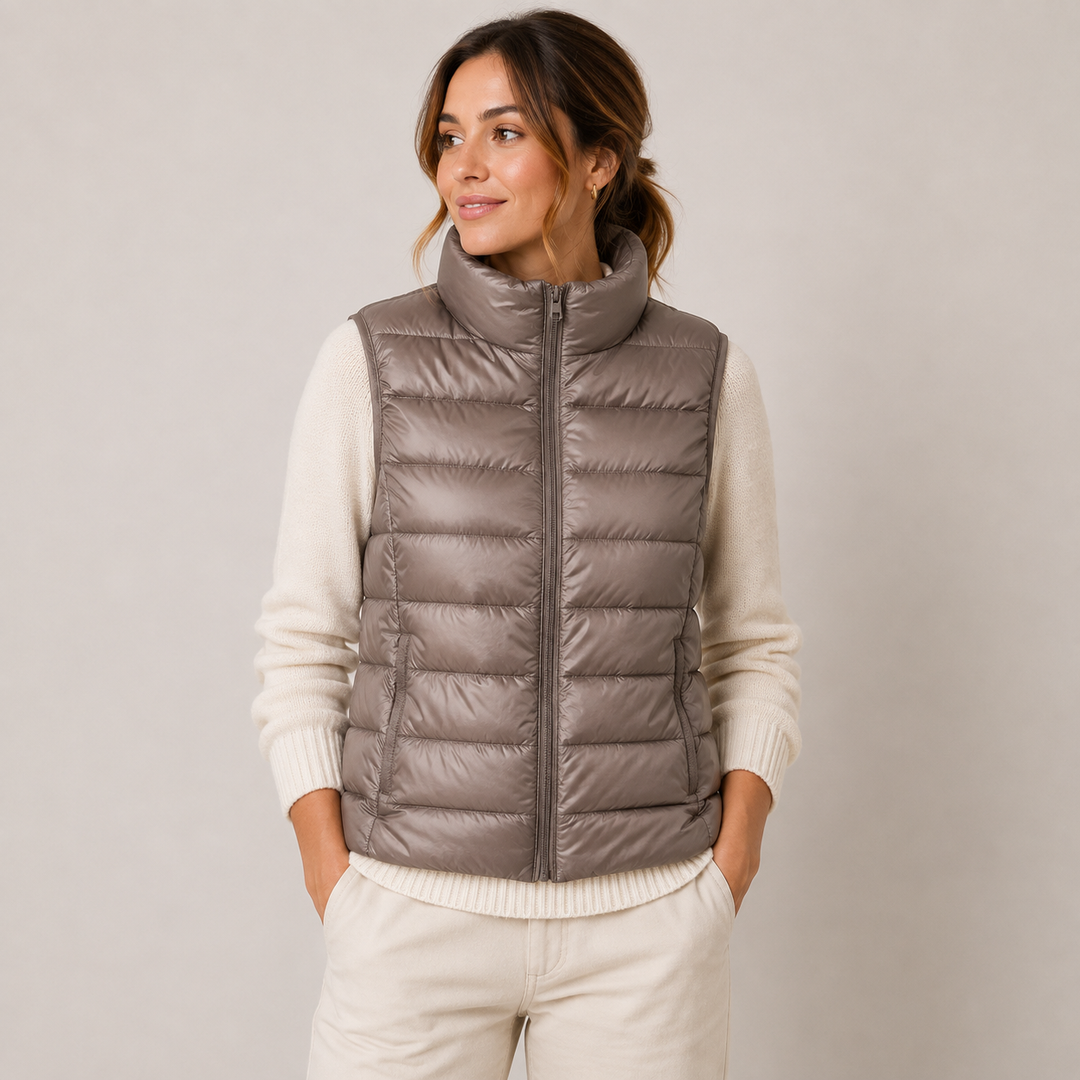 Lavinia | Practical Windproof Down Gilet