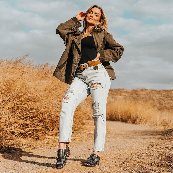 Imogen | Chic Leather Oxford Shoes for Women
