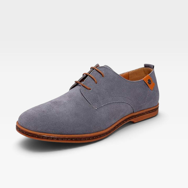 Baldwin | Refined Suede Lace Up Derby Shoes