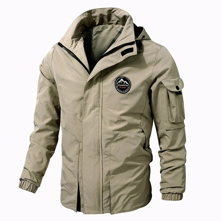 Hawke | Waterproof Hooded Bomber Jacket for Men
