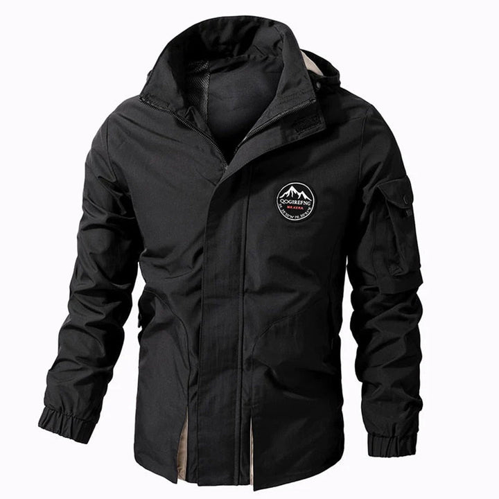 Hawke | Waterproof Hooded Bomber Jacket for Men