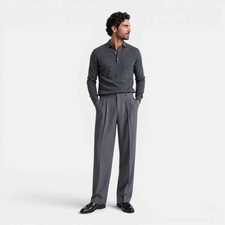 Vance | Sharp Fitted Smart Trousers