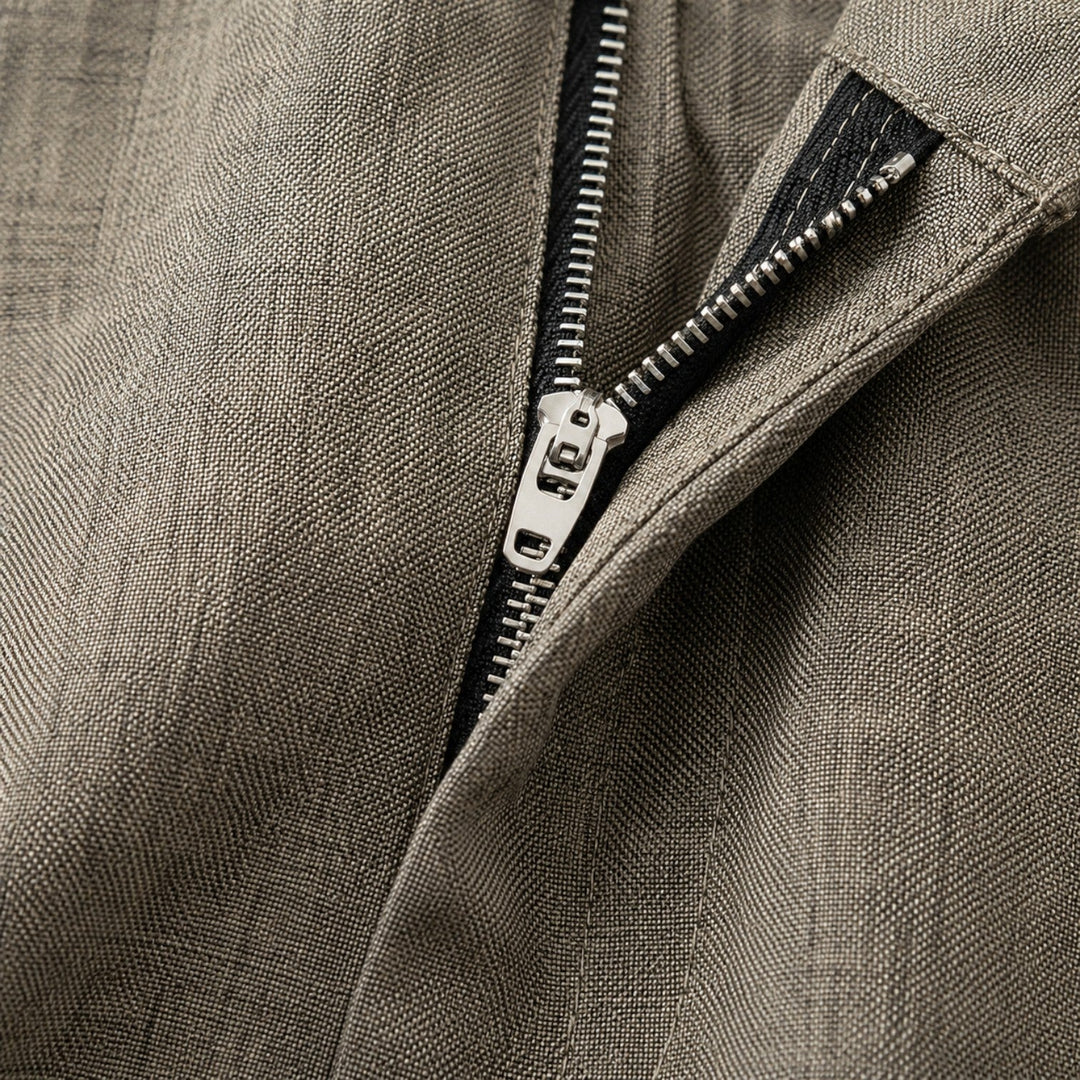 Rourke | Relaxed Wide-Leg Pleated Trousers for Men