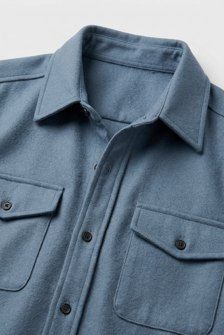 Finch | Practical Mens Jacket Button-Up Chest Pockets