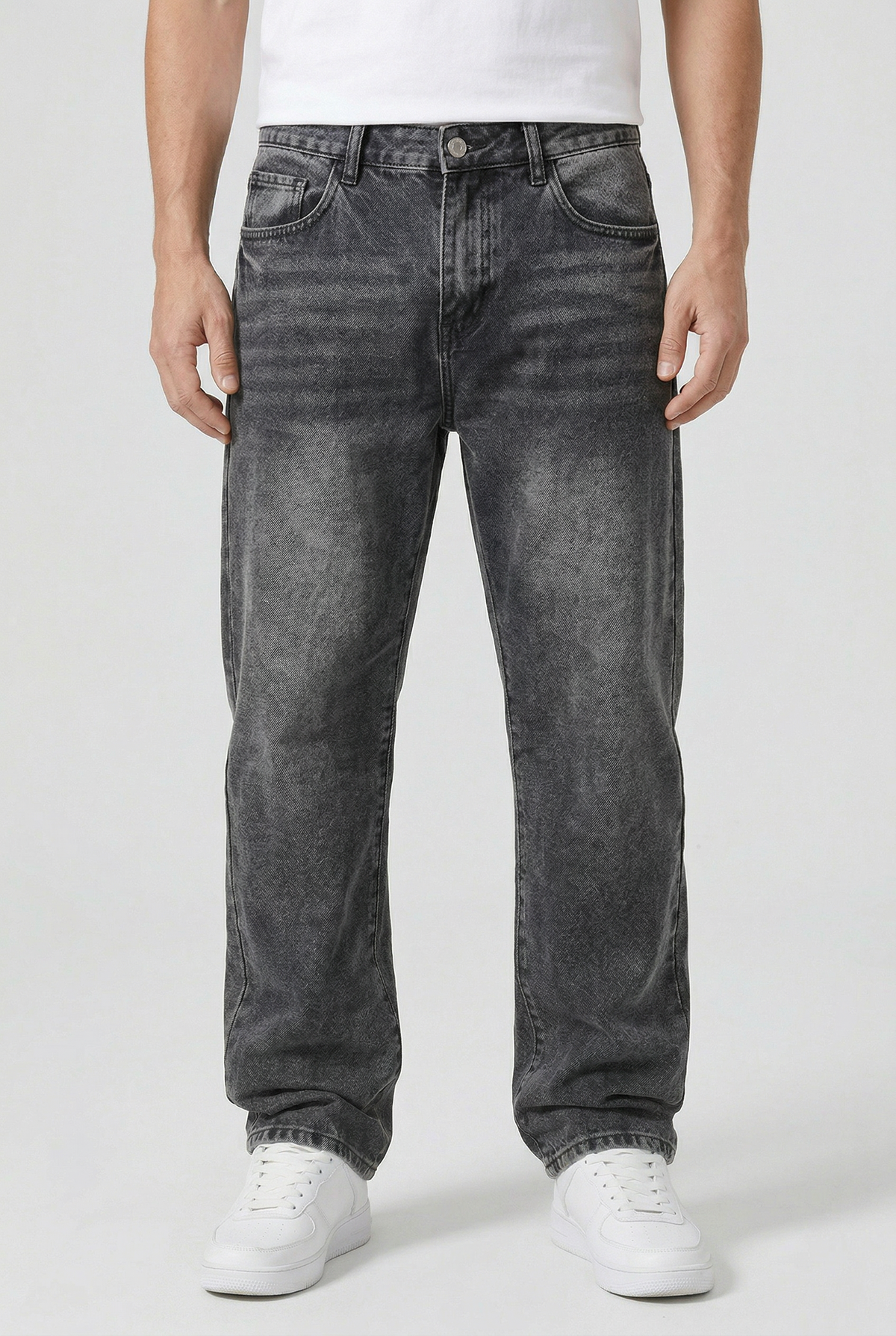 Ferris | Easygoing Straight-Leg Denim Trousers