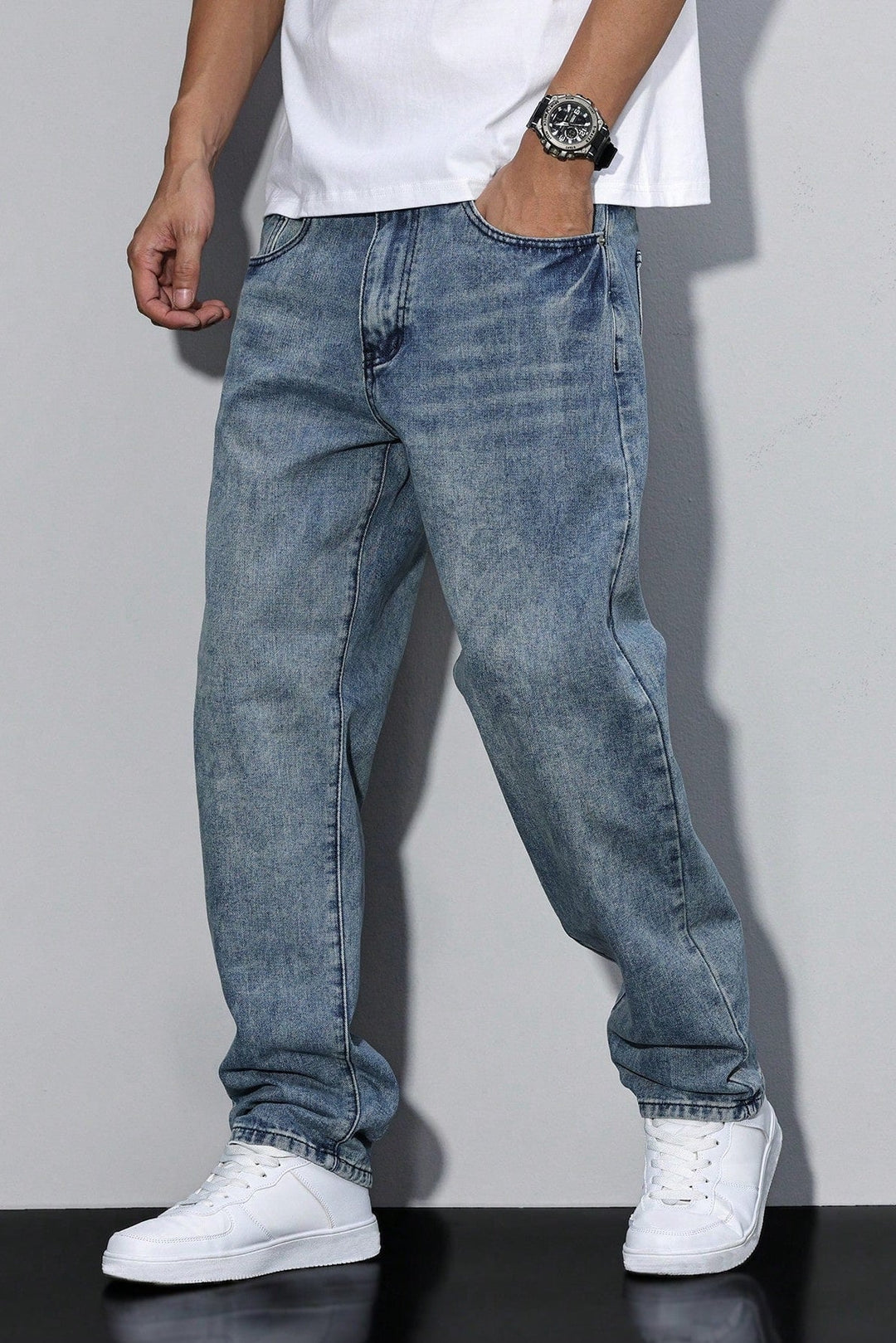 Ferris | Easygoing Trousers Men Straight Leg Jeans