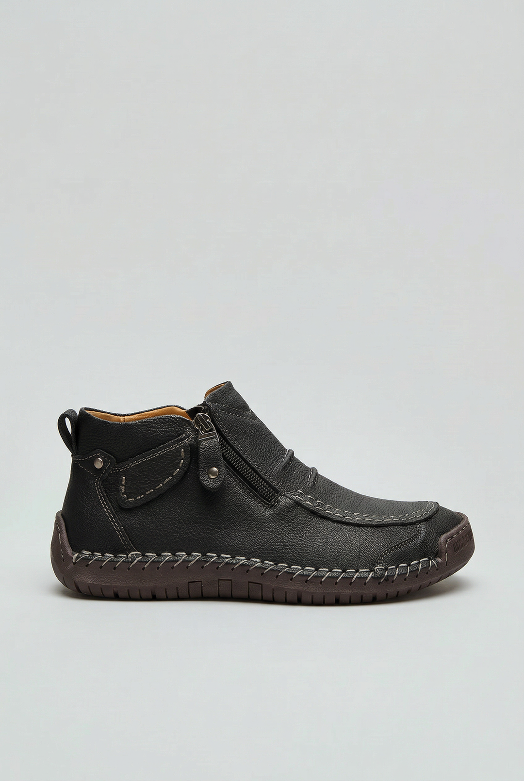 Fabian | Relaxed Mens Shoes Smart Casual Side-Zip