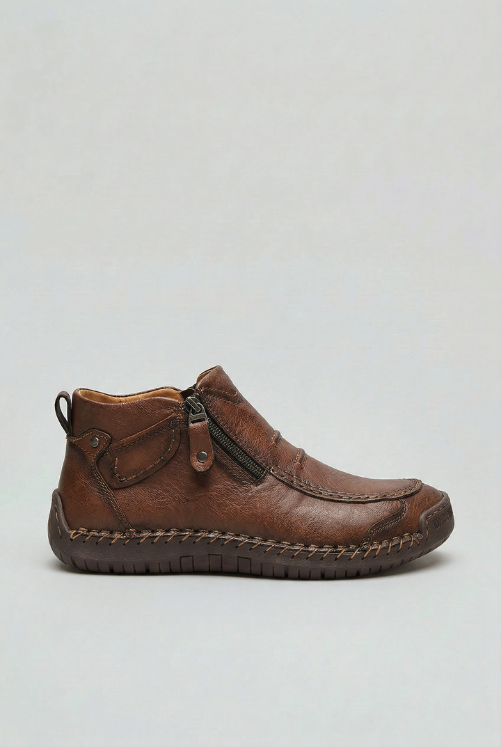 Fabian | Relaxed Mens Shoes Smart Casual Side-Zip