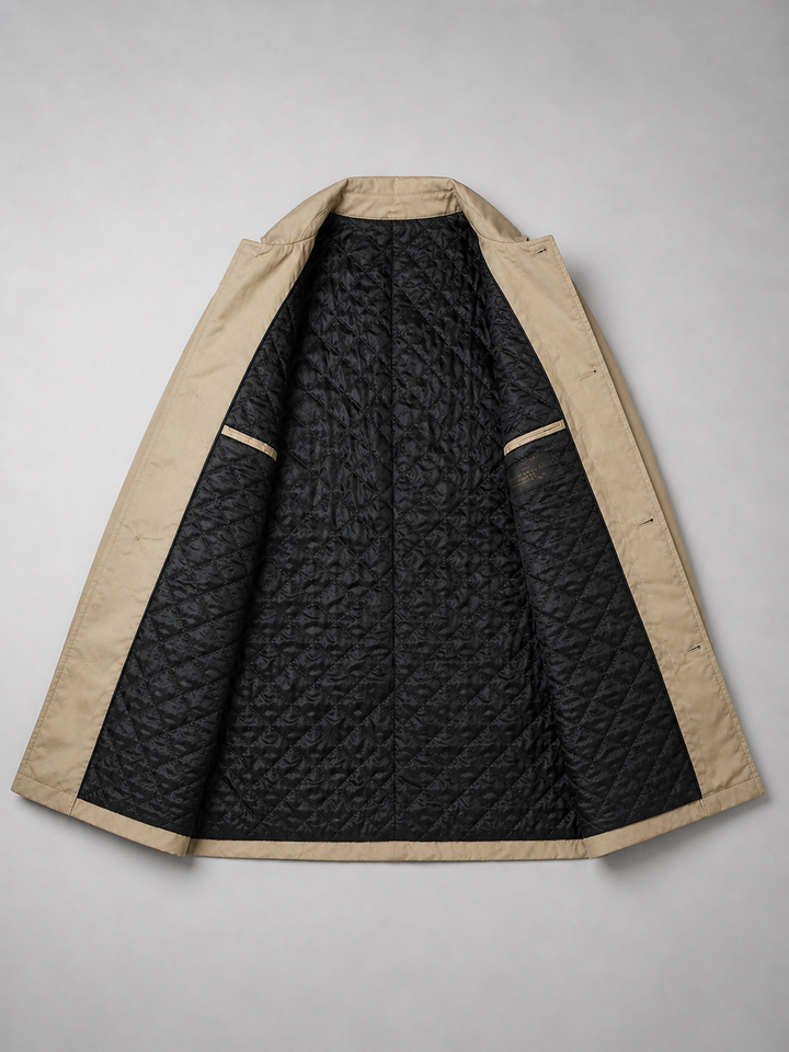 Vincent | Effortless Tailored Longline Coat for Men