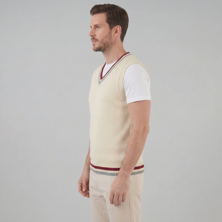 Wyndham | Elegant Cable-Knit Vest for Men