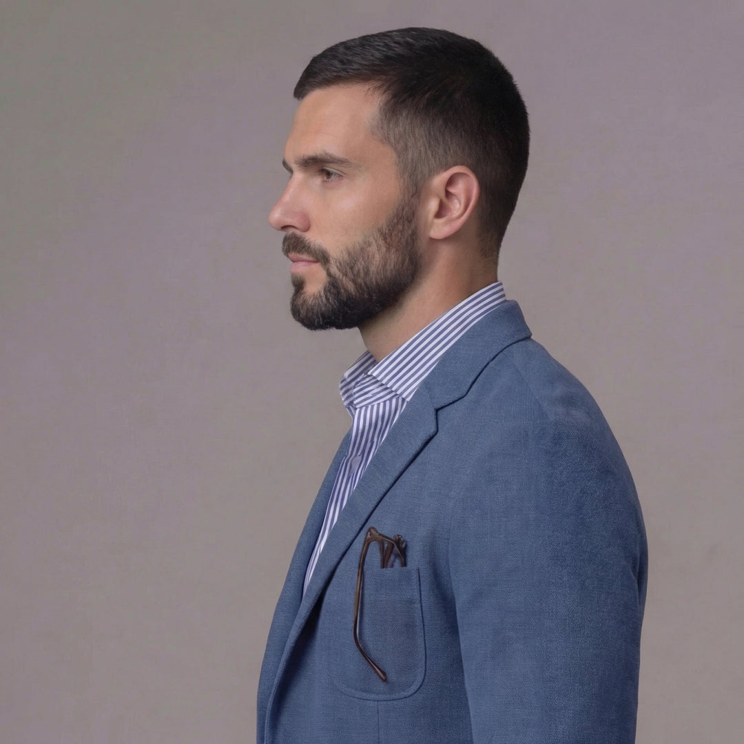 Milo | Relaxed Linen Blazer for Men