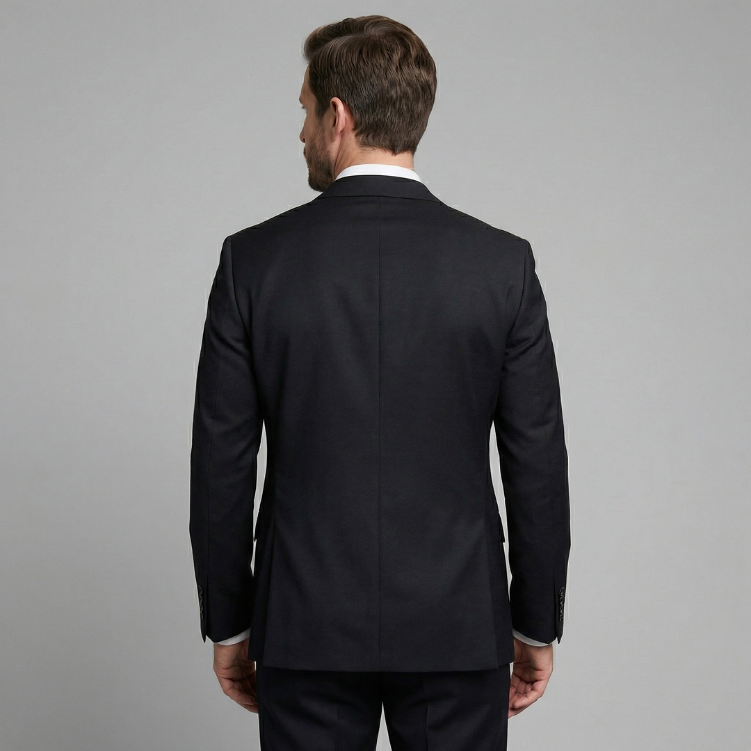 Louis | Relaxed Linen Blazer with Notched Collar for Men