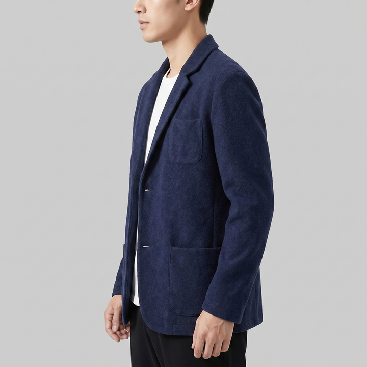 Jude | Smart Tailored Jacket with Lapel Collar for Men