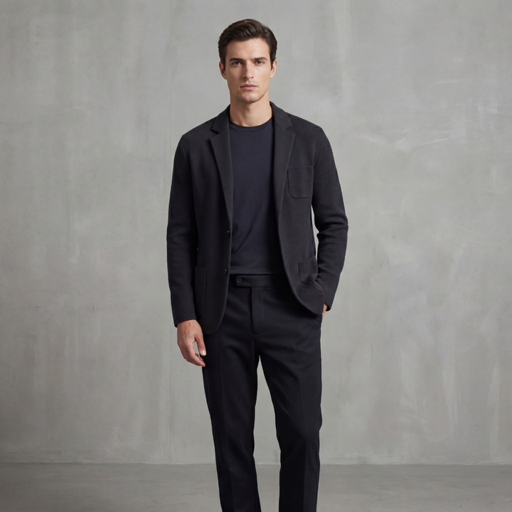 Jude | Smart Tailored Jacket with Lapel Collar for Men