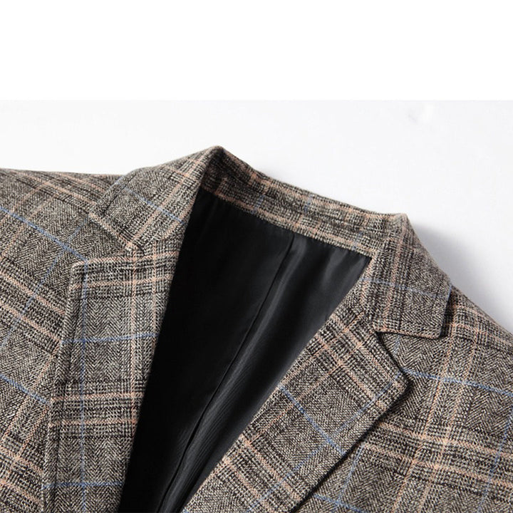 Callum | Smart Checked Tweed Blazer for Men's Tailoring