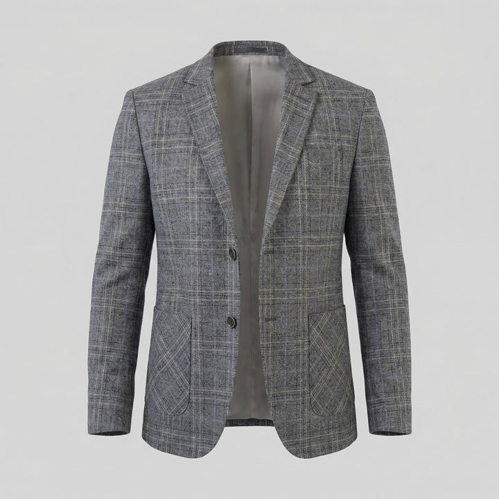 Callum | Smart Checked Tweed Blazer for Men's Tailoring