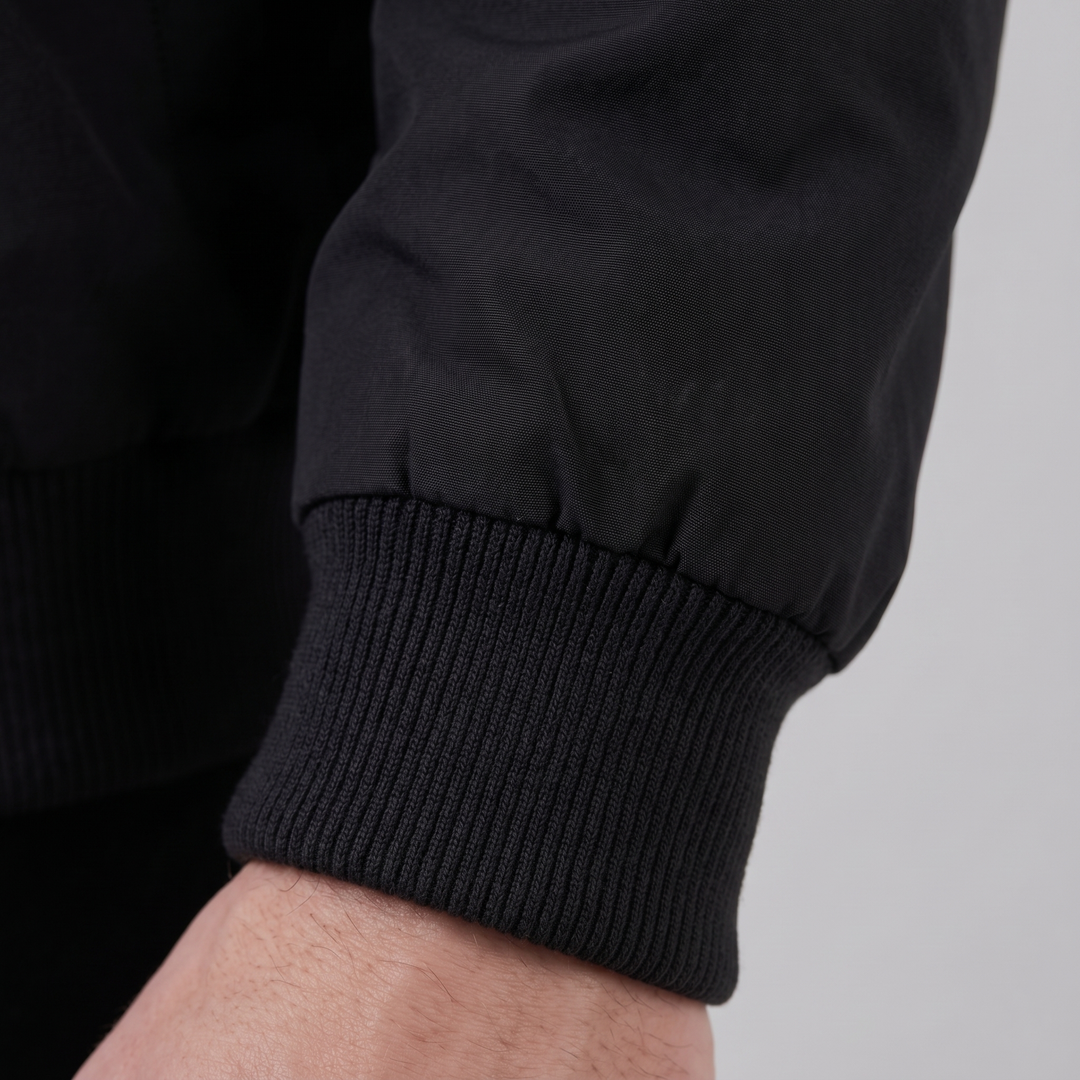 Archie | Classic Bomber Jacket with Ribbed Collar for Men