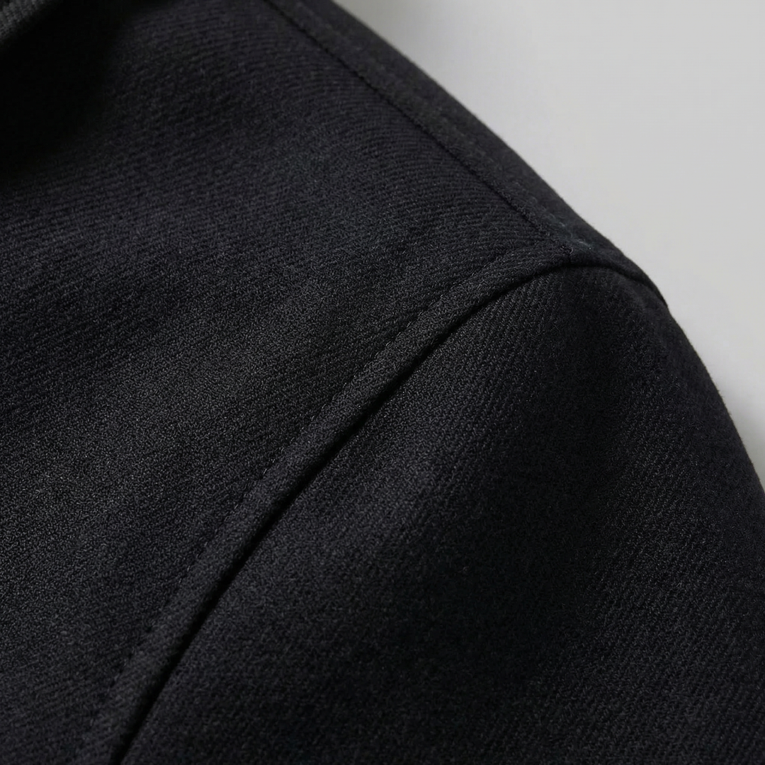 Theo | Sharp Slim Fit Collar Zip Jacket for Men
