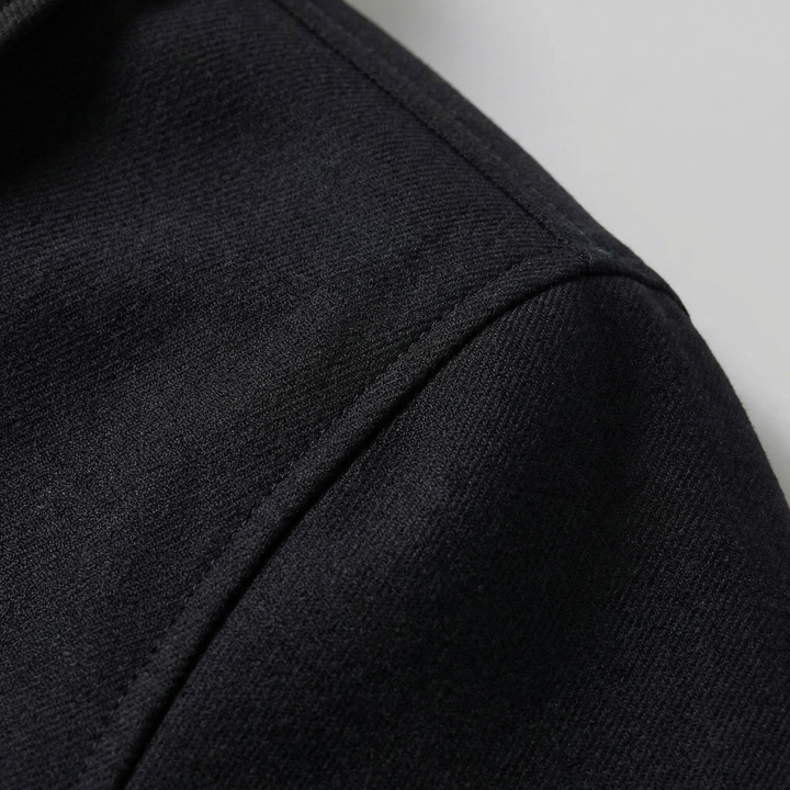 Theo | Sharp Slim Fit Collar Zip Jacket for Men