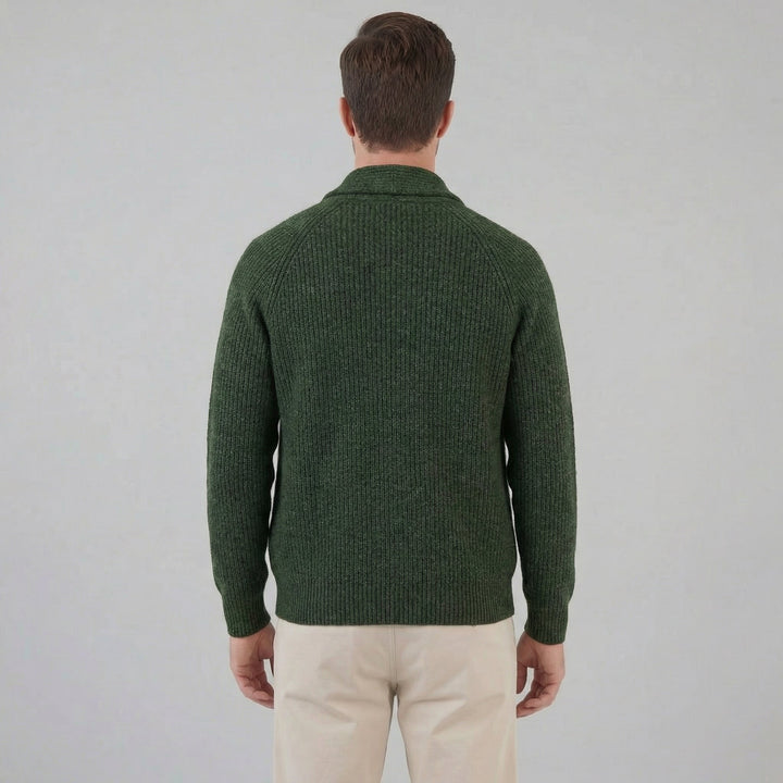 Paxton | Warm Shawl Collar Chunky Knit Cardigan
