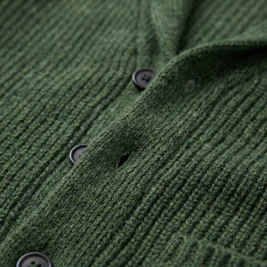 Paxton | Warm Shawl Collar Chunky Knit Cardigan
