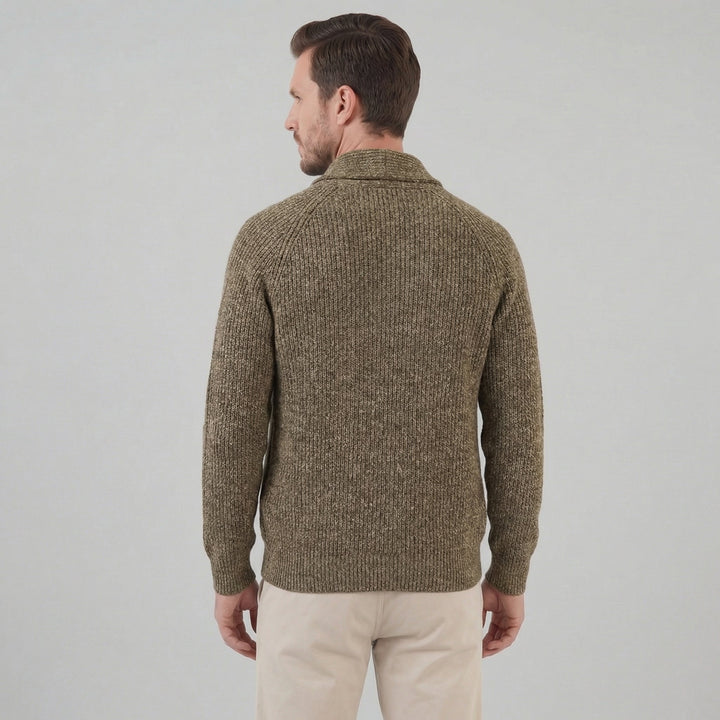 Paxton | Warm Shawl Collar Chunky Knit Cardigan