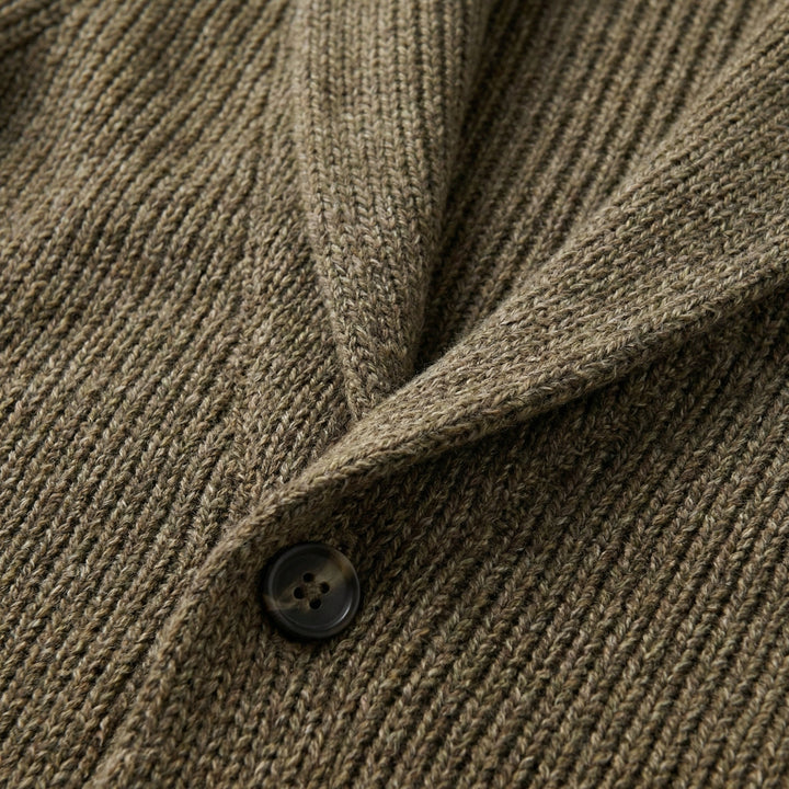 Paxton | Warm Shawl Collar Chunky Knit Cardigan