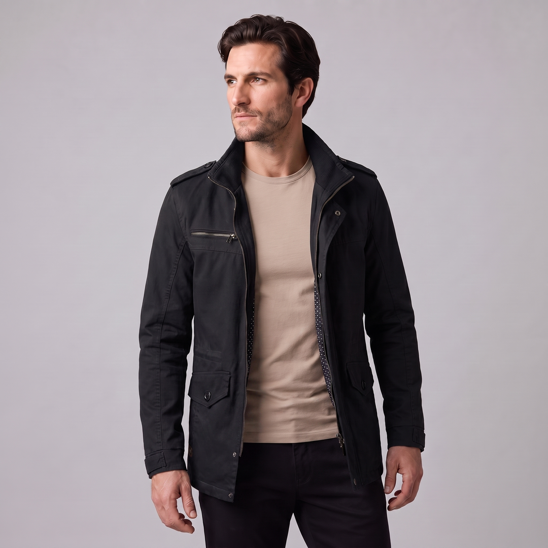 Percival | Sharp Slim Fit Padded Jacket Coat for Men
