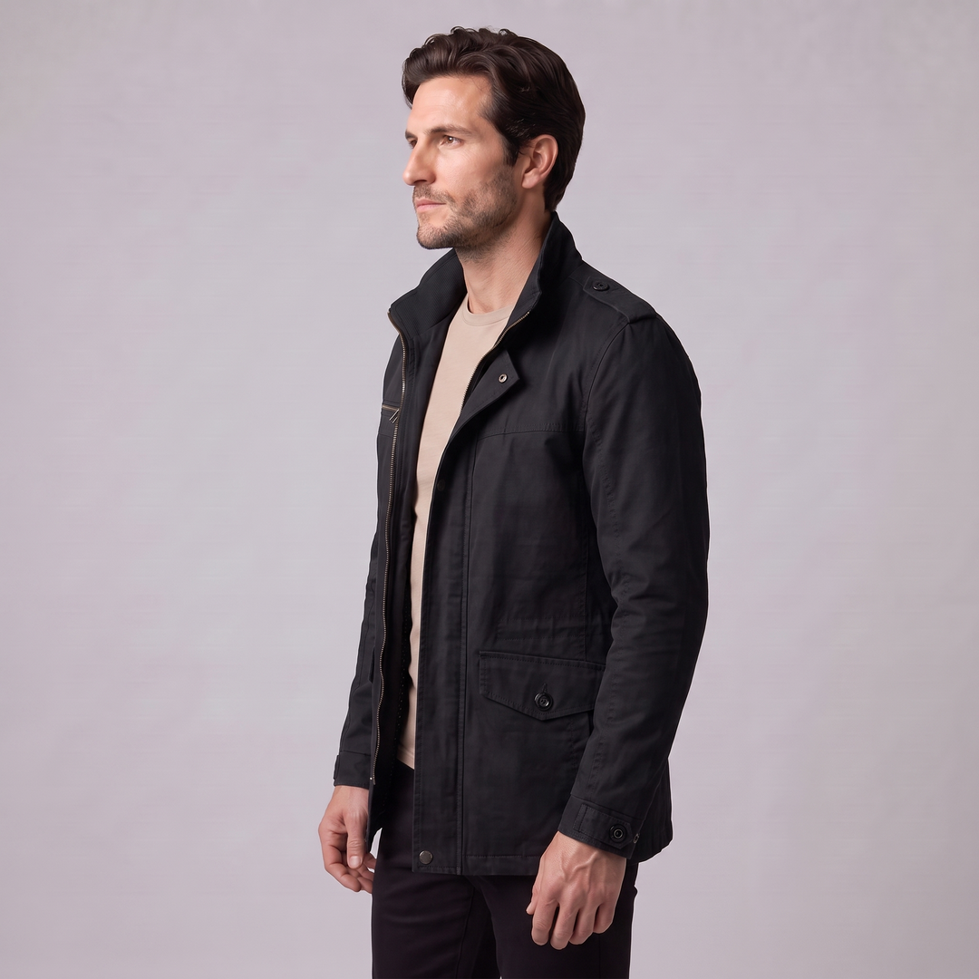 Percival | Sharp Slim Fit Padded Jacket Coat for Men