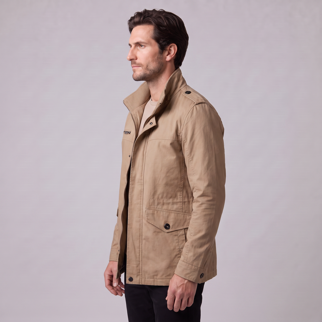 Percival | Sharp Slim Fit Padded Jacket Coat for Men