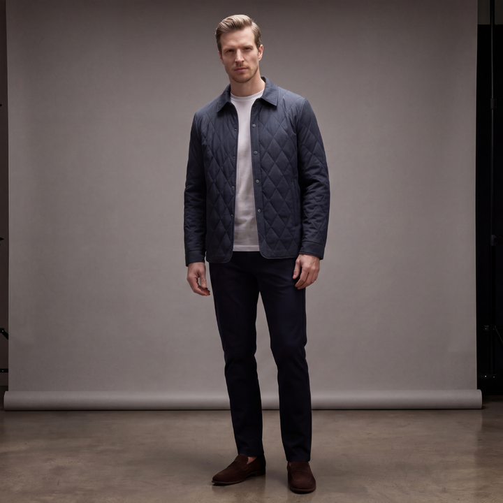 Oliver | Classic Quilted Jacket for Men