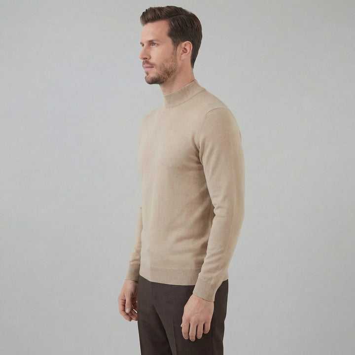 Cole | Warm Turtleneck Wool Jumper for Men's Knitwear