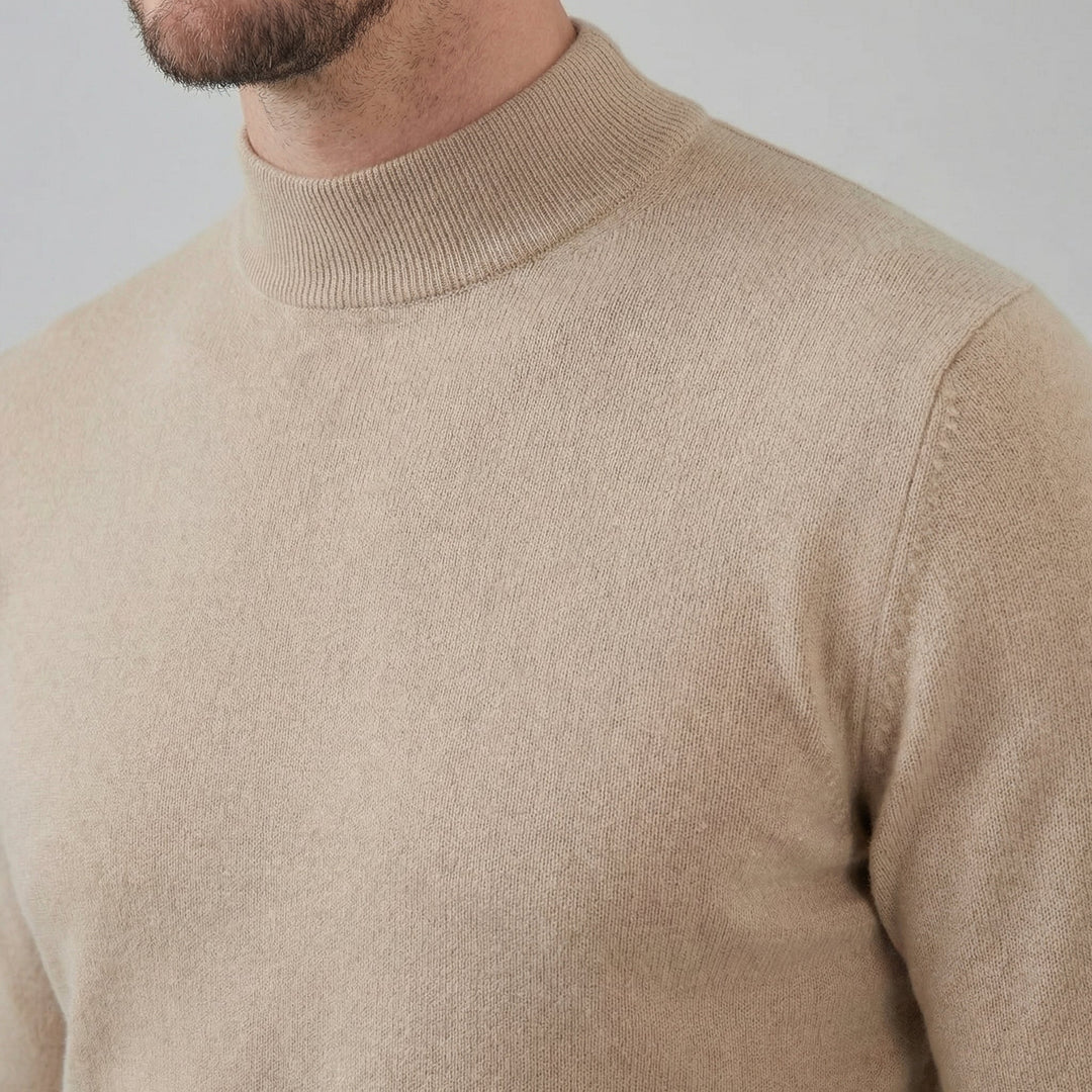 Cole | Warm Turtleneck Wool Jumper for Men's Knitwear