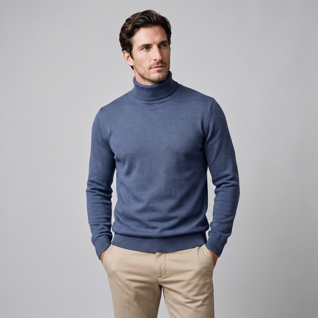Reuben | Relaxed Classic Turtleneck Sweater