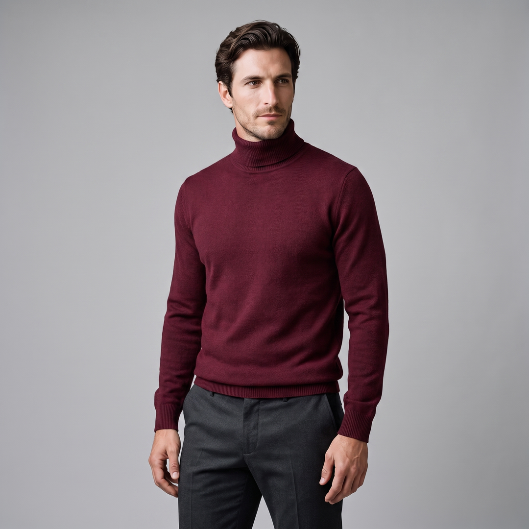 Reuben | Relaxed Classic Turtleneck Sweater