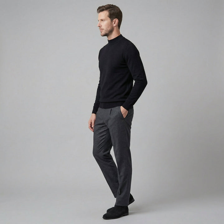 Cole | Warm Turtleneck Wool Jumper for Men's Knitwear