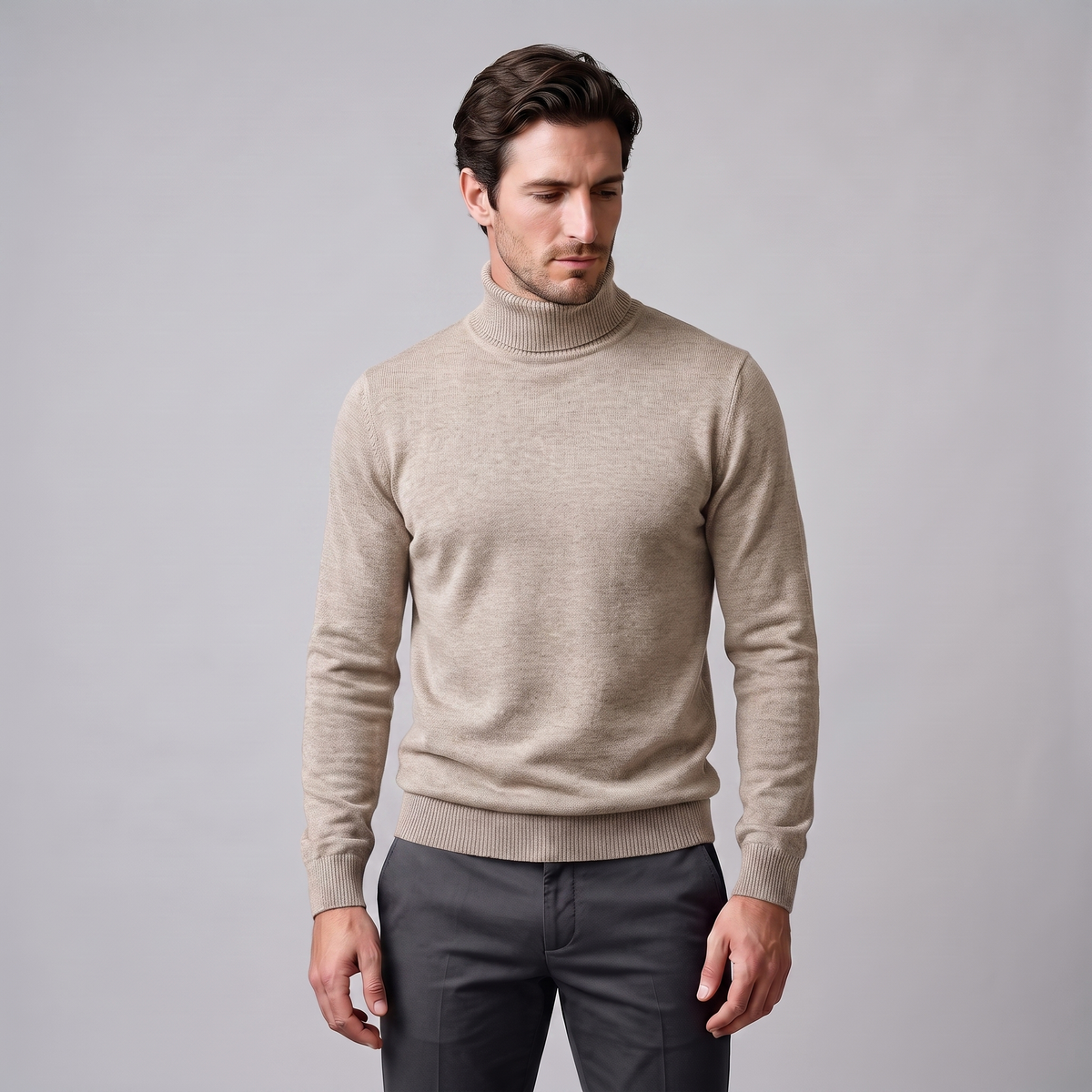 Reuben | Relaxed Classic Turtleneck Sweater