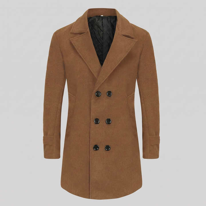 Bartholomew | Sharp Double-Breasted Overcoat for Men
