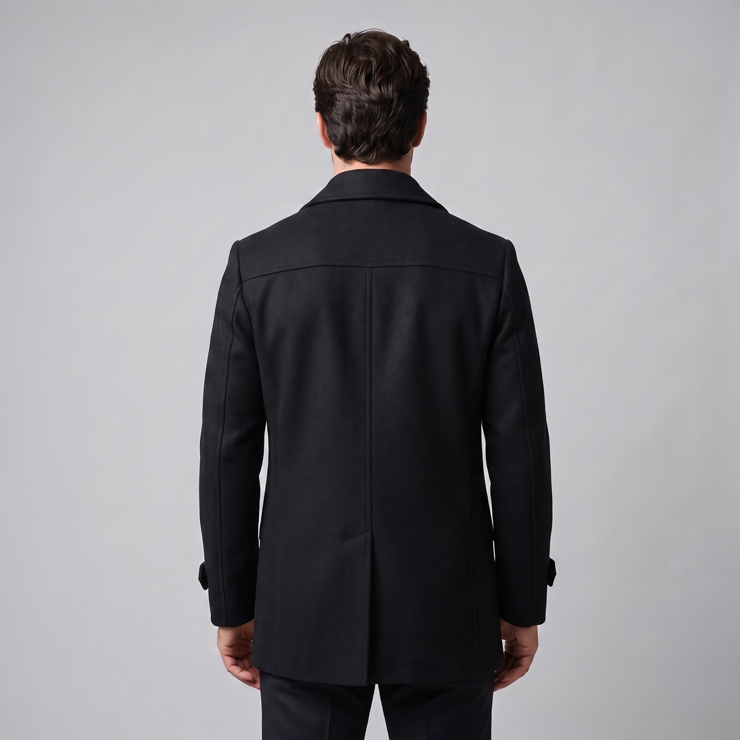 Bartholomew | Sharp Double-Breasted Overcoat for Men