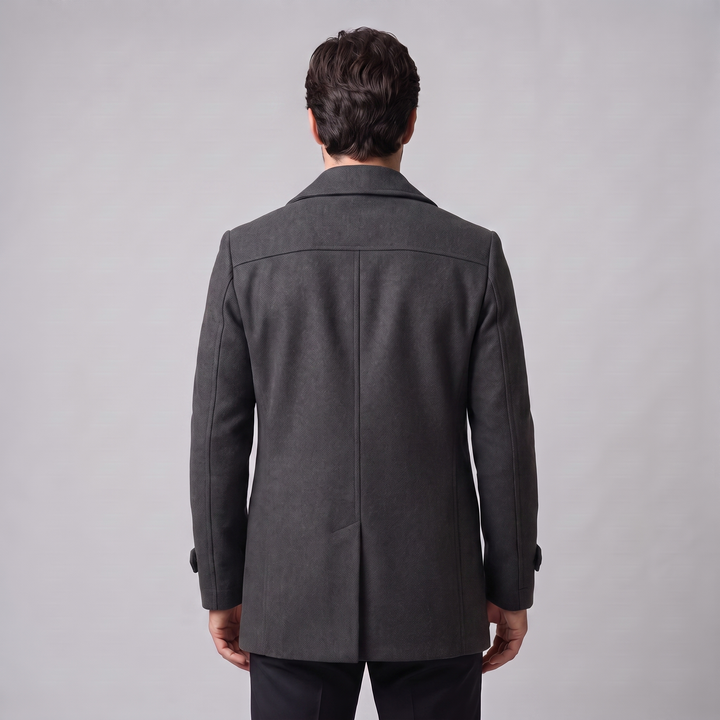 Bartholomew | Sharp Double-Breasted Overcoat for Men
