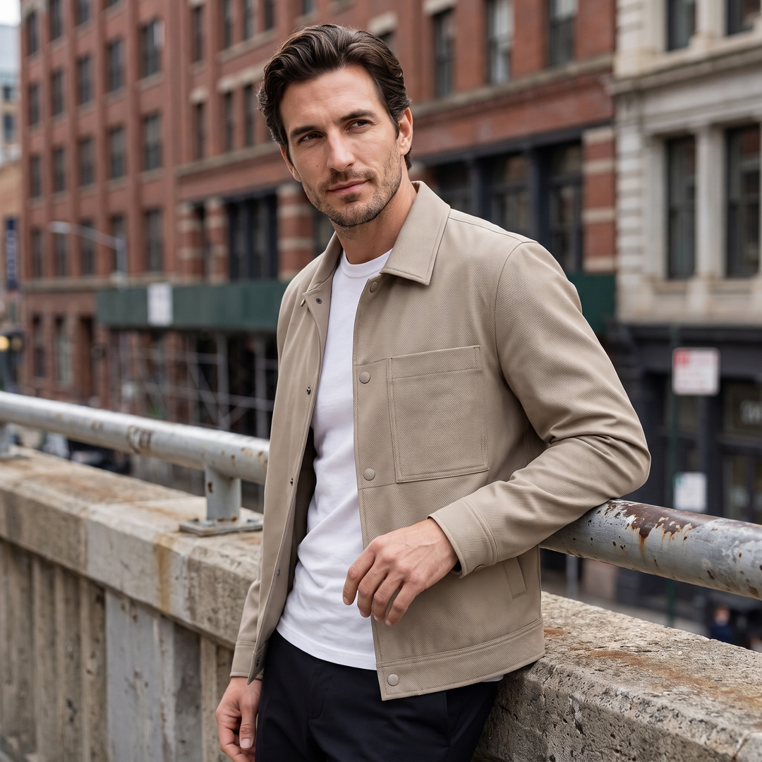 Brody | Elegant Coach Jacket for Men