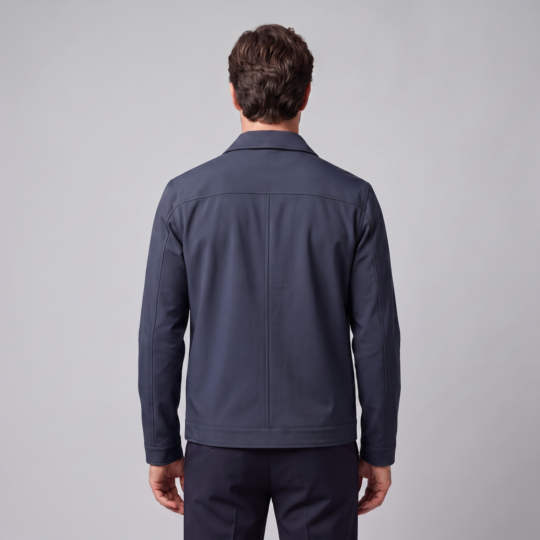 Jarvis | Warm Fleece-Lined Shirt Collar Jacket