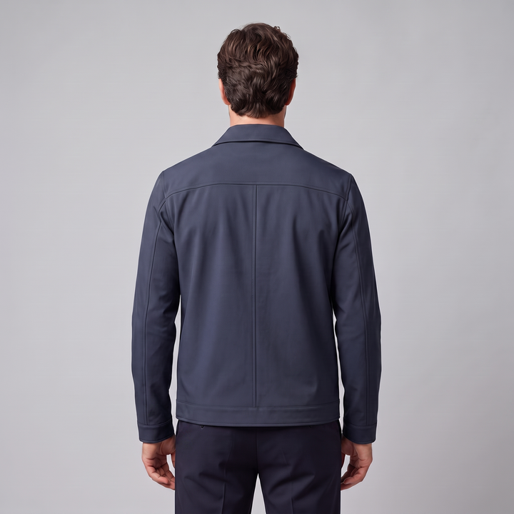 Jarvis | Warm Fleece-Lined Shirt Collar Jacket