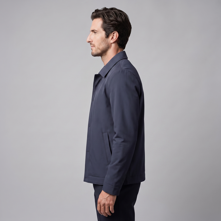 Jarvis | Warm Fleece-Lined Shirt Collar Jacket